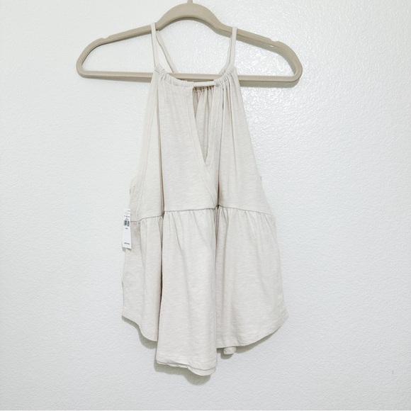 American Eagle Halter Peplum Top M - Picture 3 of 4